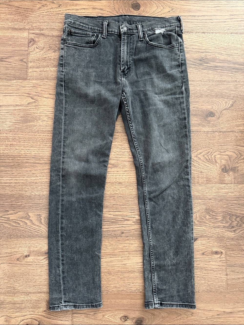 Levi's Mens 511 Faded Black / Gray Jeans 34 X 32